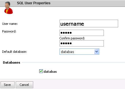 Add MS SQL 2005 database